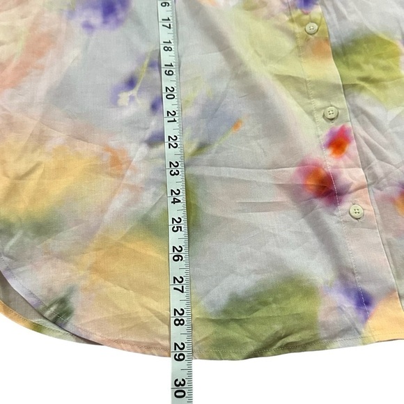 SCOTCH & SODA Motion Print Oversized Shirt NWT Size 40 (10)US Large - Picture 11 of 16